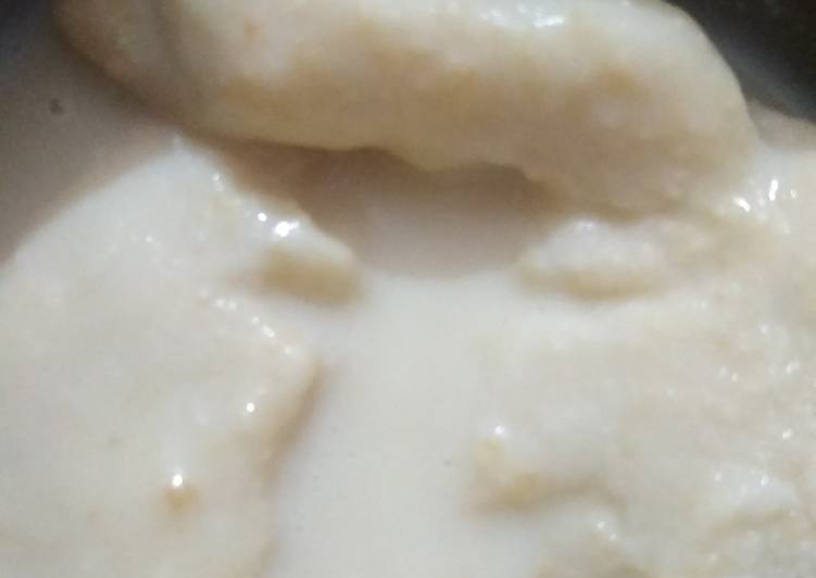 Homemade custard ice cream