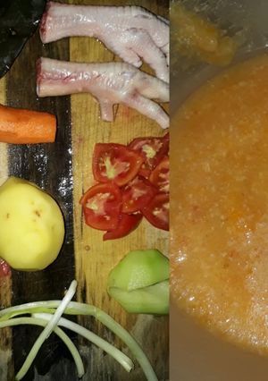 Foto resep Mpasi 4 bintang ceker (7 bulan)
