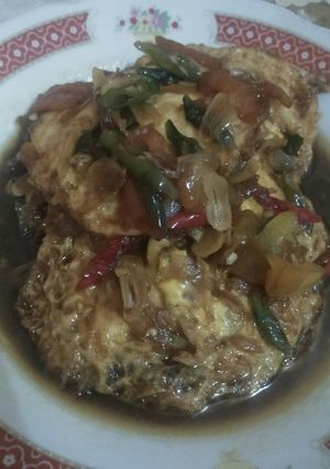 Foto resep Telur ceplok bumbu kecap