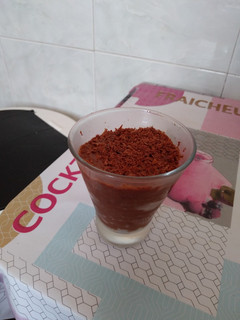Una foto de Mousse de chocolate casera y fácil