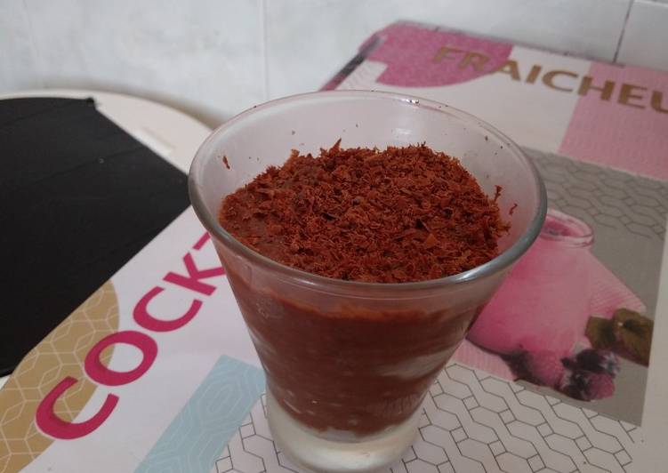 Mousse de chocolate casera y fácil