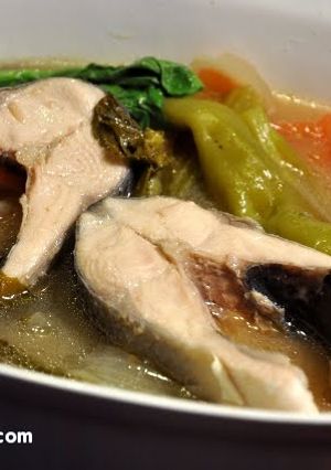 A picture of Sinigang na Bangus sa Miso.