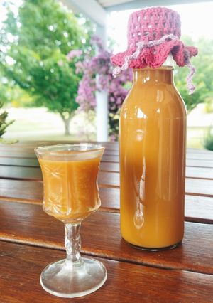 Una foto de Licor de dulce de leche (con vodka)
