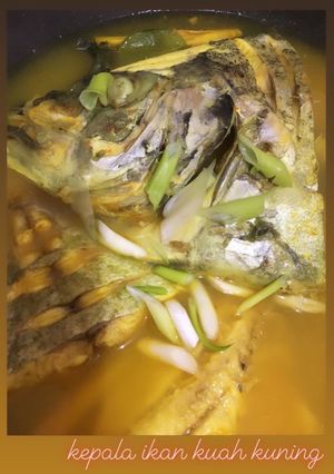 Foto resep Kepala ikan kuah kuning