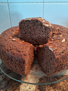 Una foto de Torta de chocolate y menta fresca