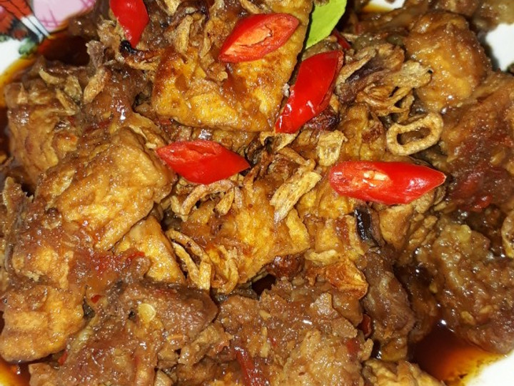 Ini dia! Resep membuat Krengsengan daging kombi tahu yang nikmat