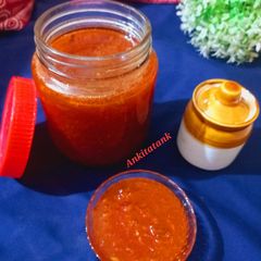 A picture of Instant Raw mango chhunda.
