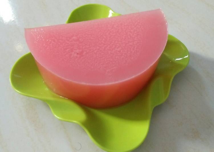 Cara Gampang Membuat Puding Yogurt Strawberry Anti Gagal