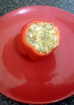 A picture of Stuffed Red Peppers.