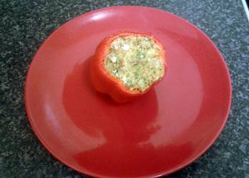 Easiest Way to Make Delicious Stuffed Red Peppers