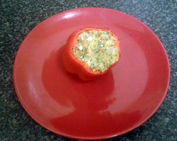 How To Making Recipe Stuffed Red Peppers Delicious Perfect