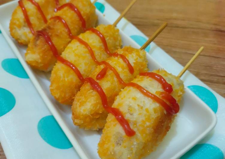 Bahan Corndog Sosis | Resep Bumbu Corndog Sosis Yang Lezat