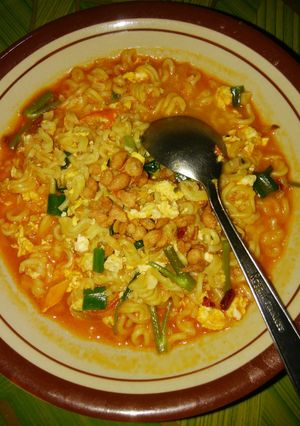 Foto resep Mie Kangkung