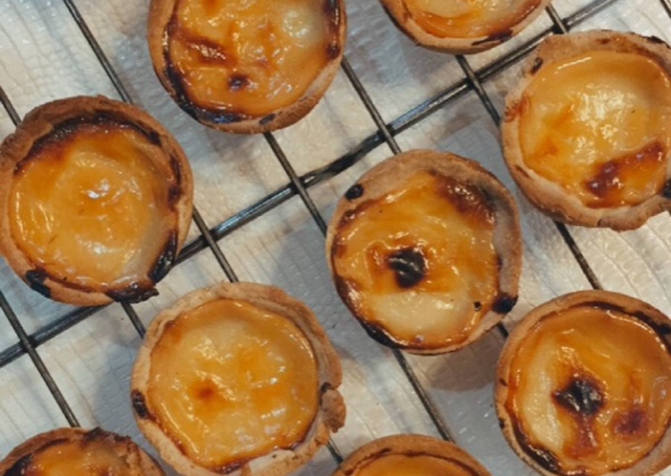Portuguese Egg Taart