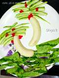Fruit plate decoration