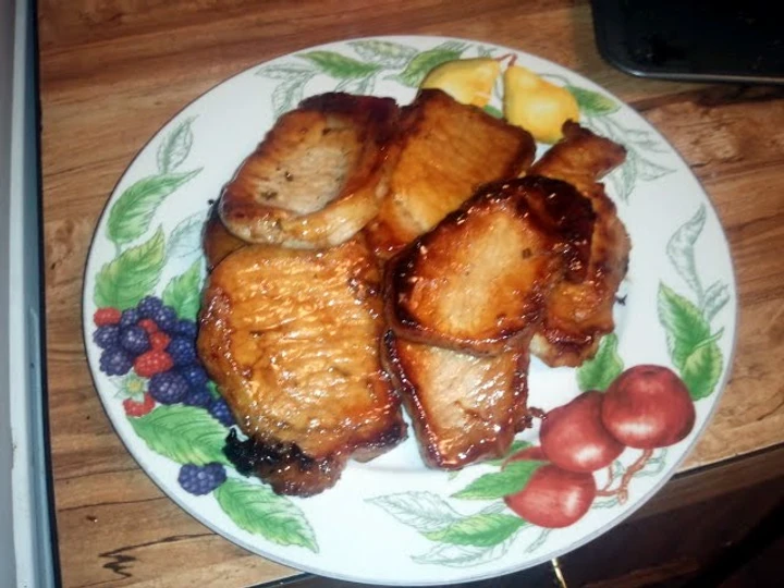 Recipe bitter sweet pork chops the Delicious Tasty