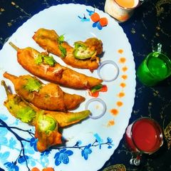 Bharwa Mirch Pakora A picture of Bharwa Mirch Pakora.