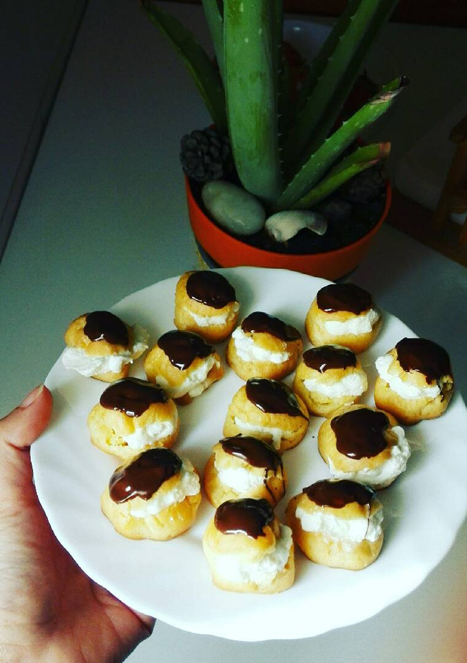 Una foto de Profiteroles