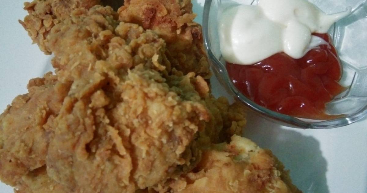 100 resep ayam goreng crispy tahan lama enak dan sederhana 