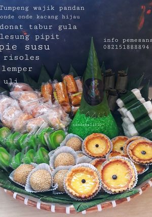 Foto resep Tumpeng jajan pasar