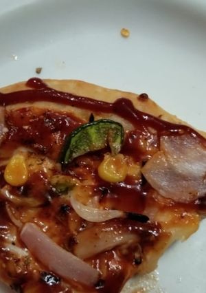 A picture of Homemade pizza.