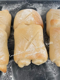 A picture of Sourdough Honey Yogurt Roll.