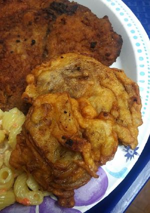 A picture of Onion Hashbrowns/Cakes.
