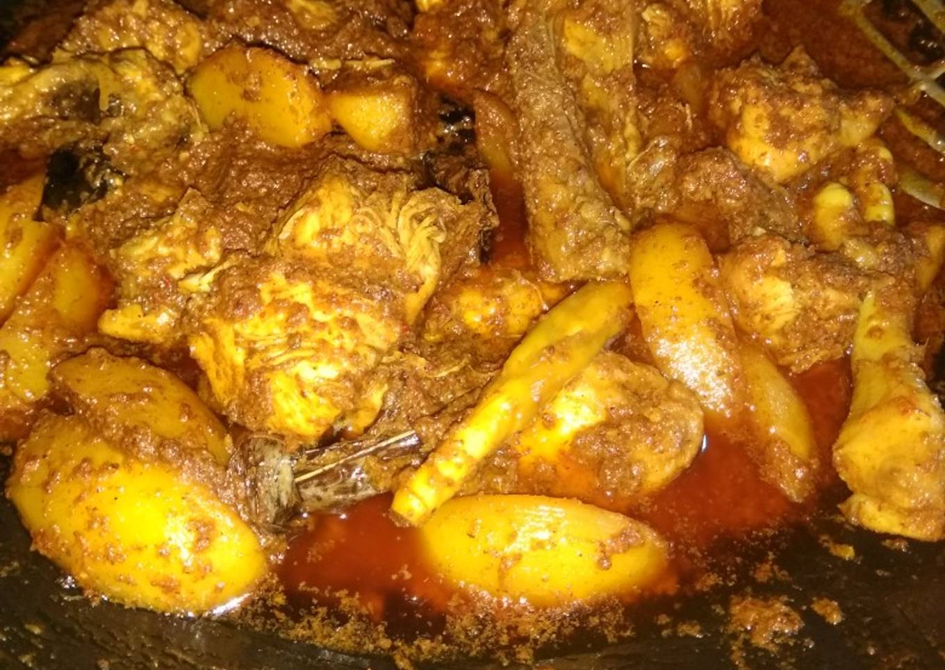 Rendang ayam spesial (resep ibu)