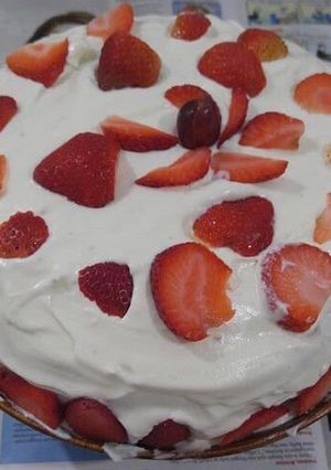 A picture of Strawberry cake.