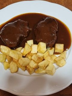Una foto de Carrilleras de cerdo al Pedro Ximénez en olla express