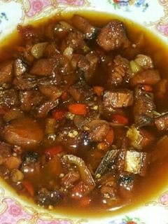 Foto resep Ikan asin telang masak asam