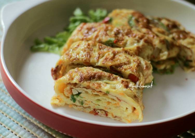 Korean Egg Roll/Telur dadar gulung