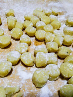 Una foto de Ñoquis receta ñoquis de papas