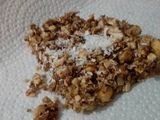 Barras de cereal con avena y coco