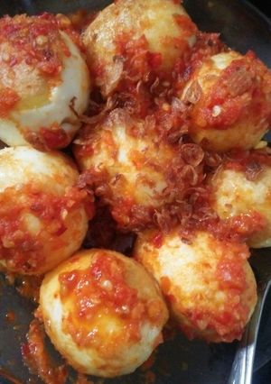 Foto resep Balado telur