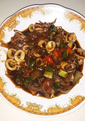 Foto resep Cumi asam manis