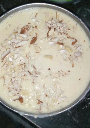 A picture of Custard shrikhand.