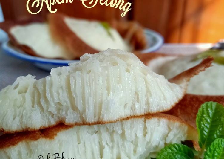 Resep 682. Apem Selong, Bisa Manjain Lidah