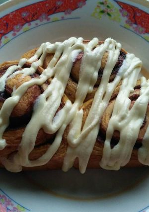 Foto resep Cinnamon rolls with cream cheese frosting