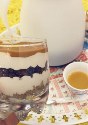 صورة لوصفة حلى طبقات سريع