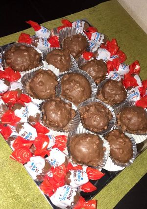Une photo de Ferrero Rocher Fait maison