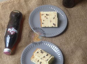 Gambar Kek Lapis Cheese with Chocolate Chips