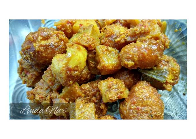 Sambal goreng telur puyuh