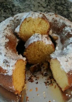 Una foto de Torta de mandarinas