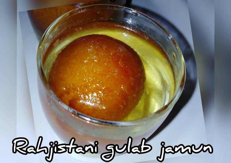 Recipe of Any-night-of-the-week Rahjistani gulab jamun