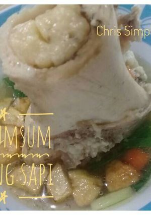 Foto resep Sup Sumsum Tulang Sapi