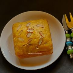 A picture of Gajar Halwa Cake.