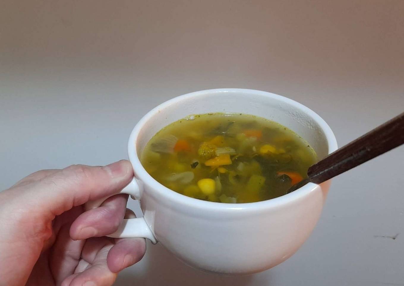 Sopa de Verduras Casera