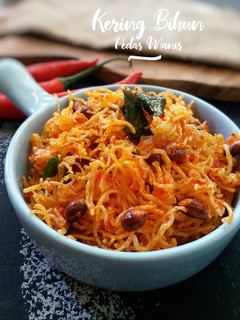 Foto resep Kering Bihun Pedas Manis