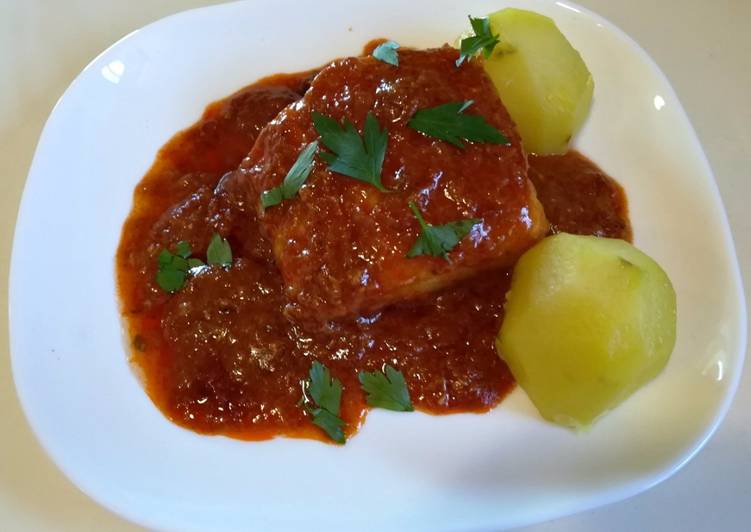 Bacalao a la vizcaína